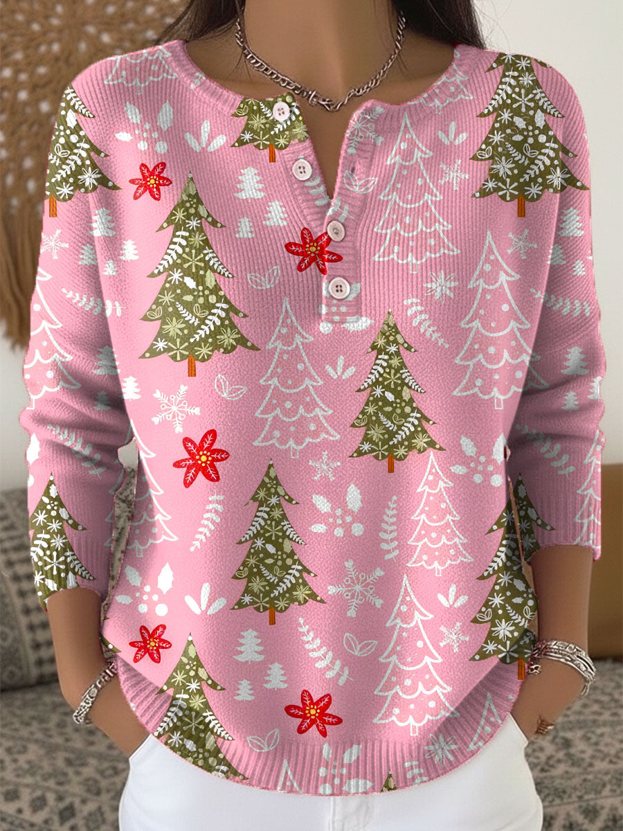 Sofie | Christmas Jumper with Buttons