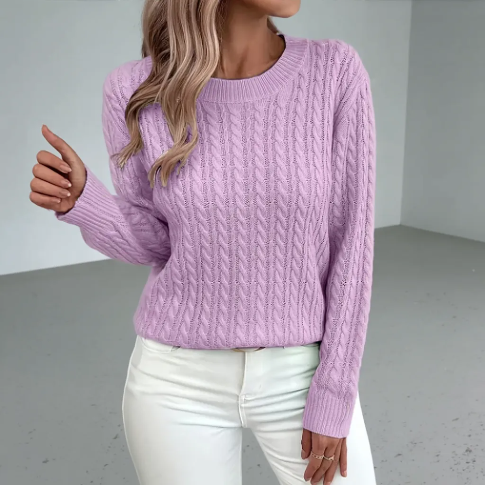 Bernila | Elegant Cable Knit Jumper