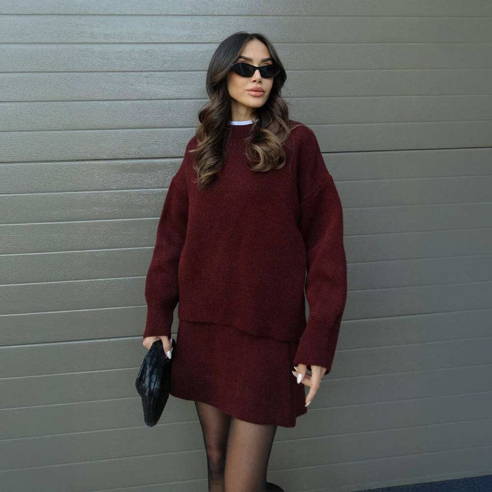 Violet | Knit Set