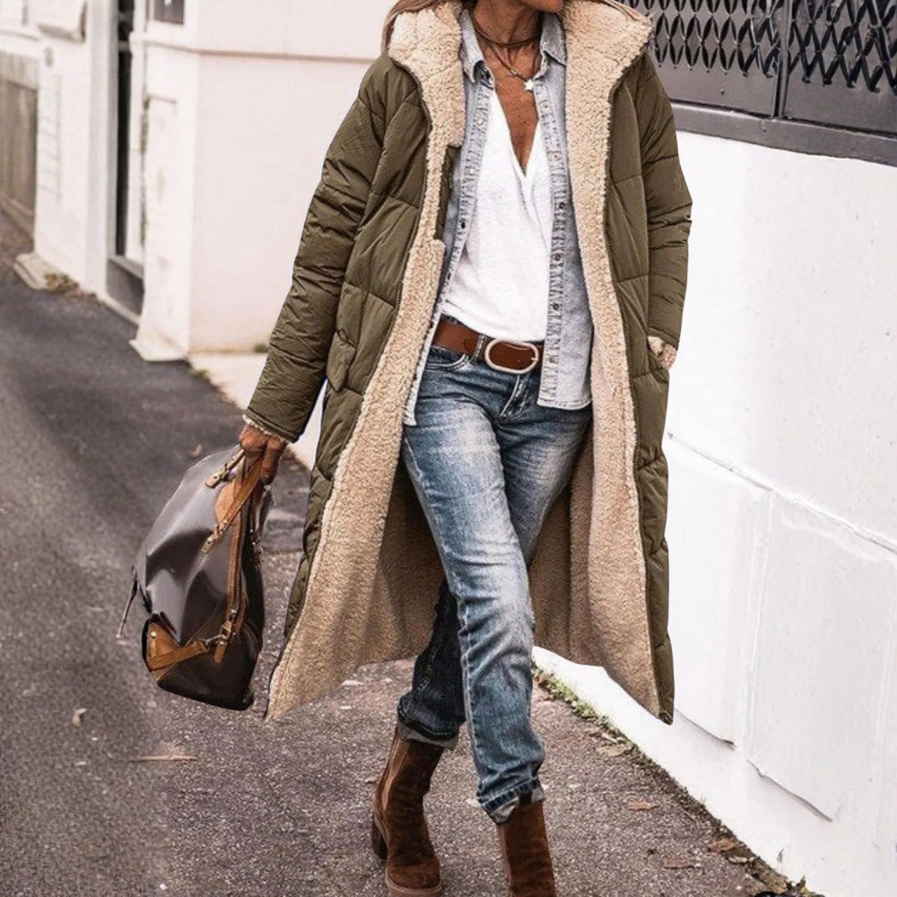 Laluna | Elegant Reversible Coat