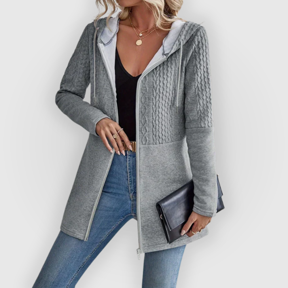 Plume | Hoodie with Zipper