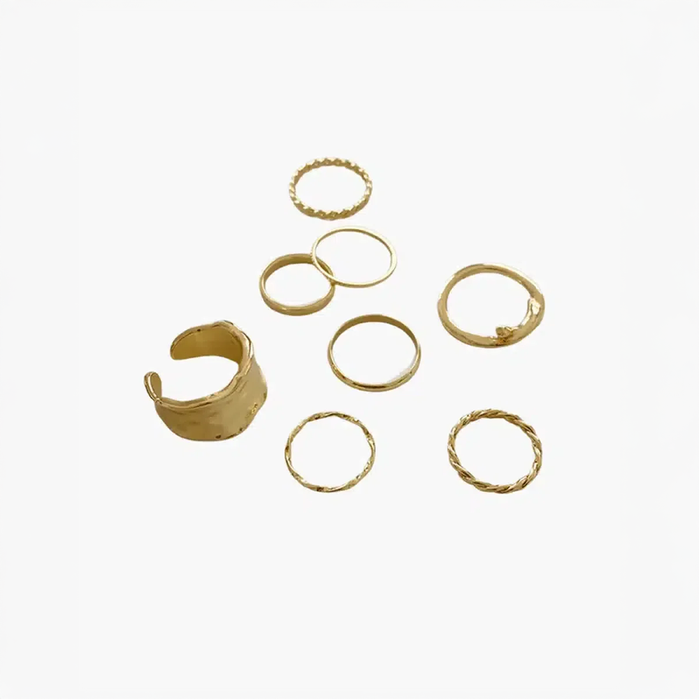 Lorienna | Set of Minimalist and Elegant Rings