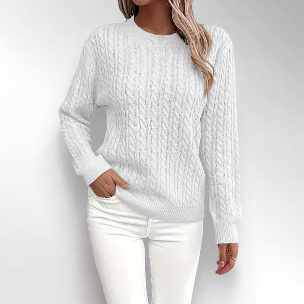 Bernila | Elegant Cable Knit Jumper