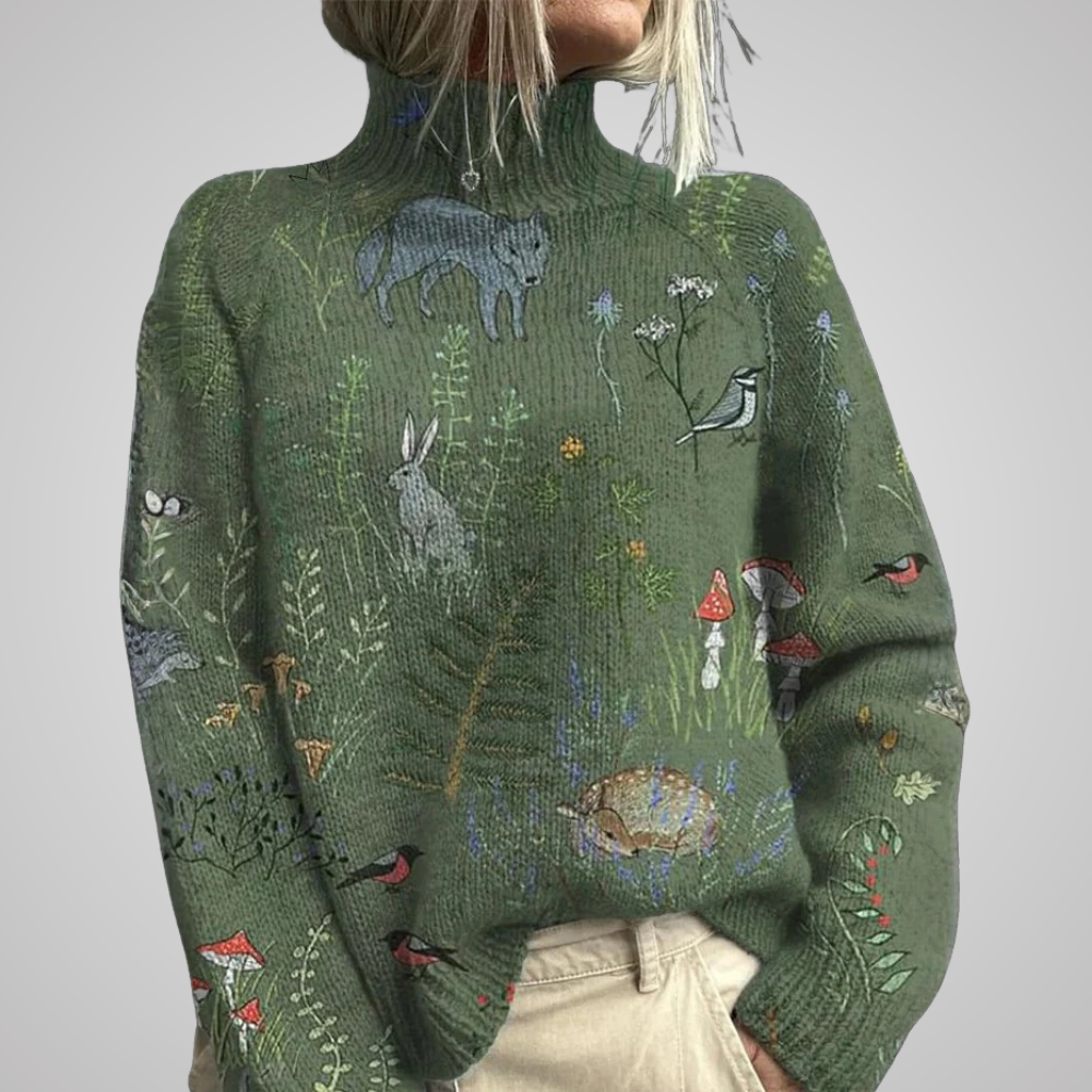 Aimelie | Elegant Turtleneck Sweater