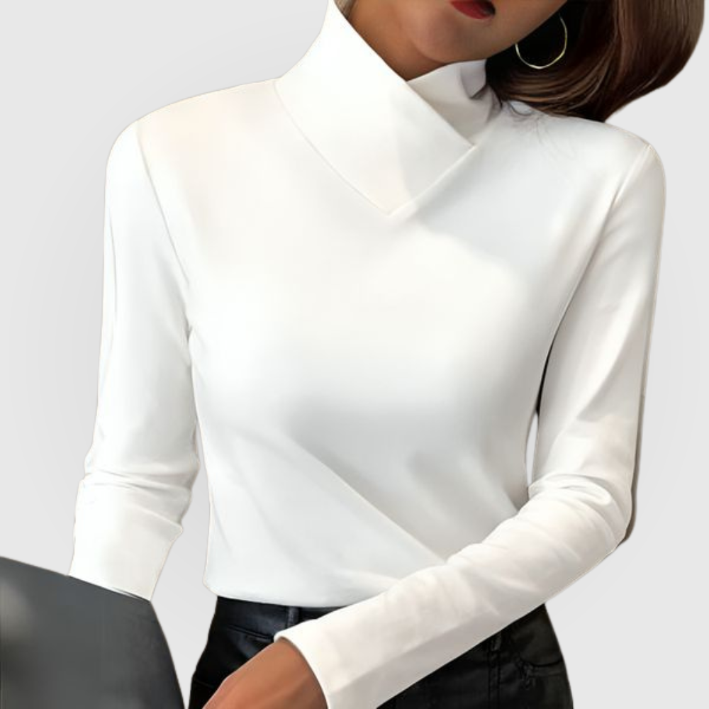 Beverley | Elegant Turtleneck Cut