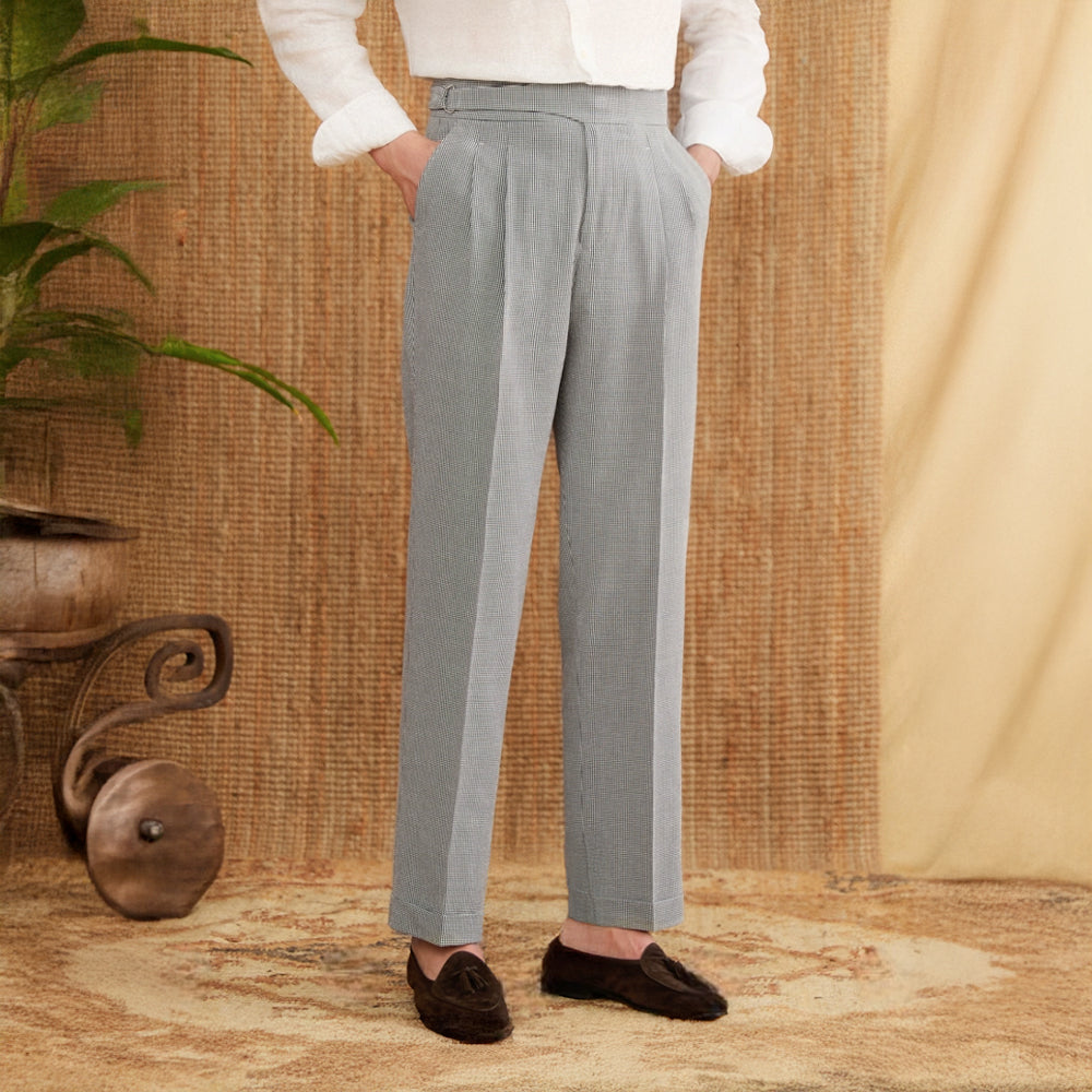 How | Houndstooth Pants
