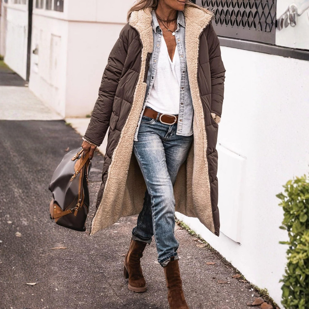 Laluna | Elegant Reversible Coat