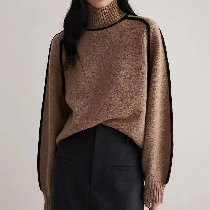Evelyn | Comfortable Roll Neck Jumper