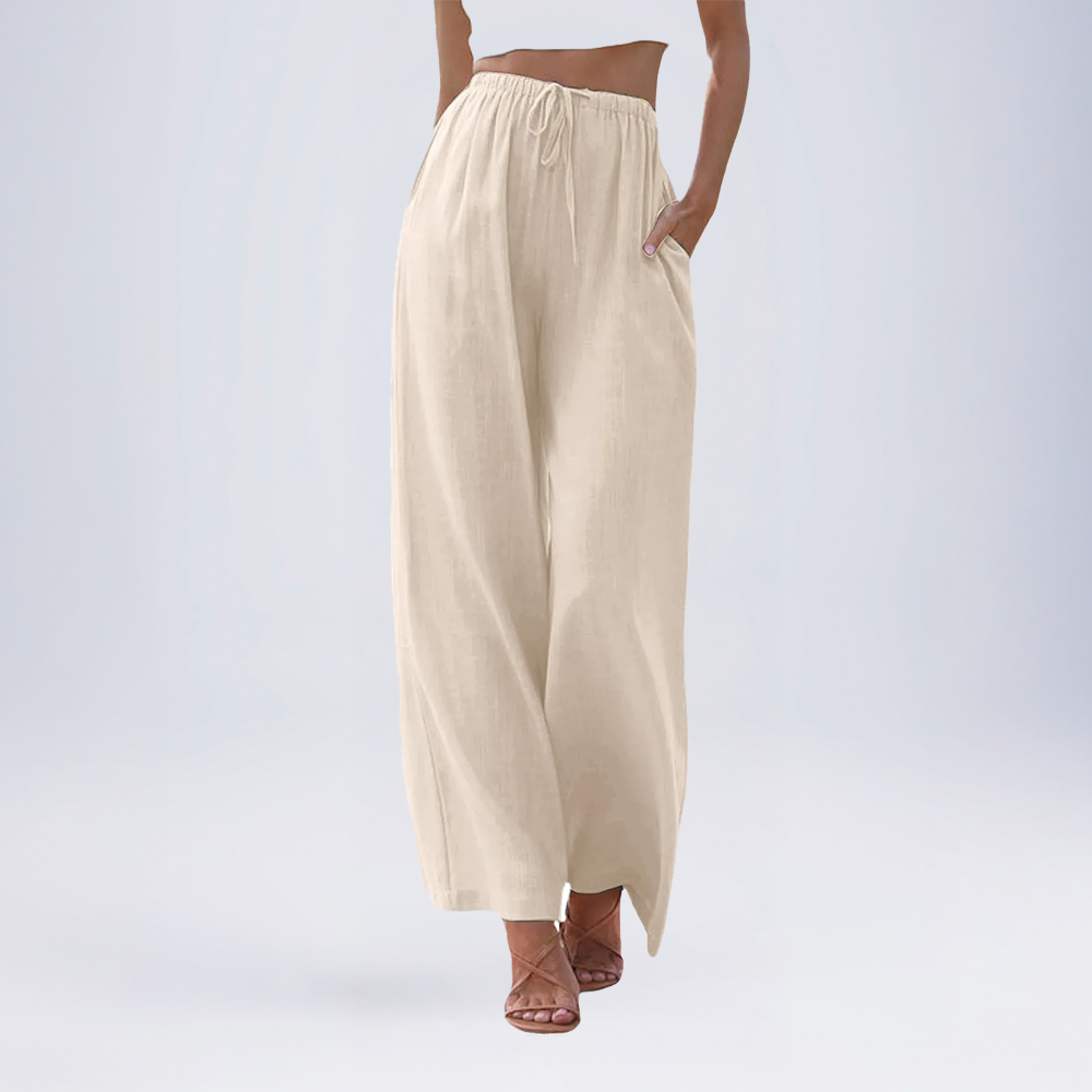 Isla | High-Waisted Wide Leg Pants