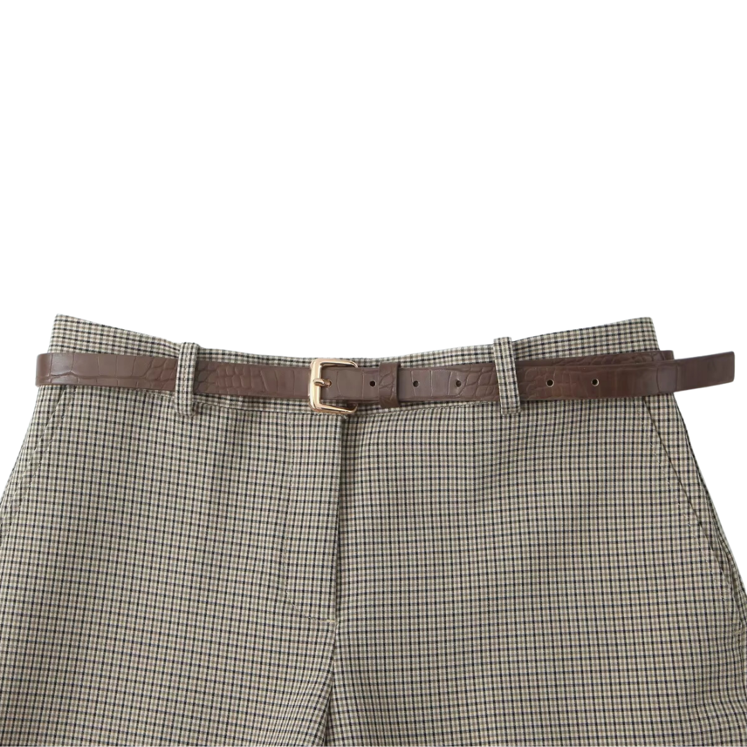 Victoire | Classic Checkered Pants