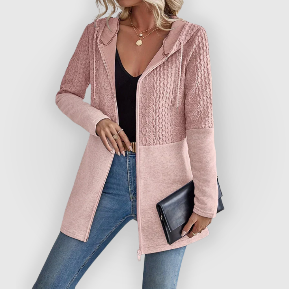 Plume | Hoodie with Zipper