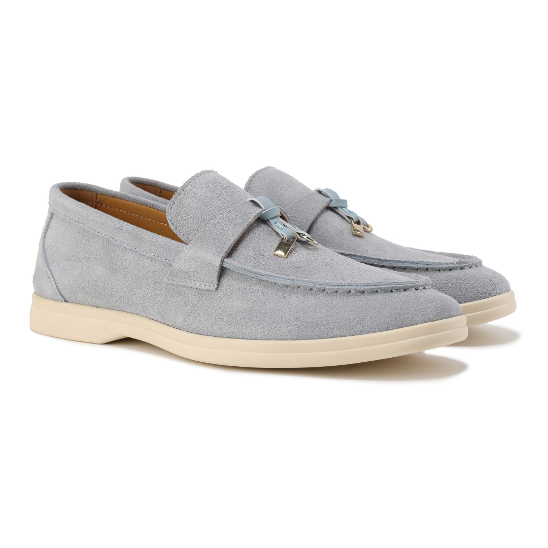 Evelyn | Suede Loafers Old Money