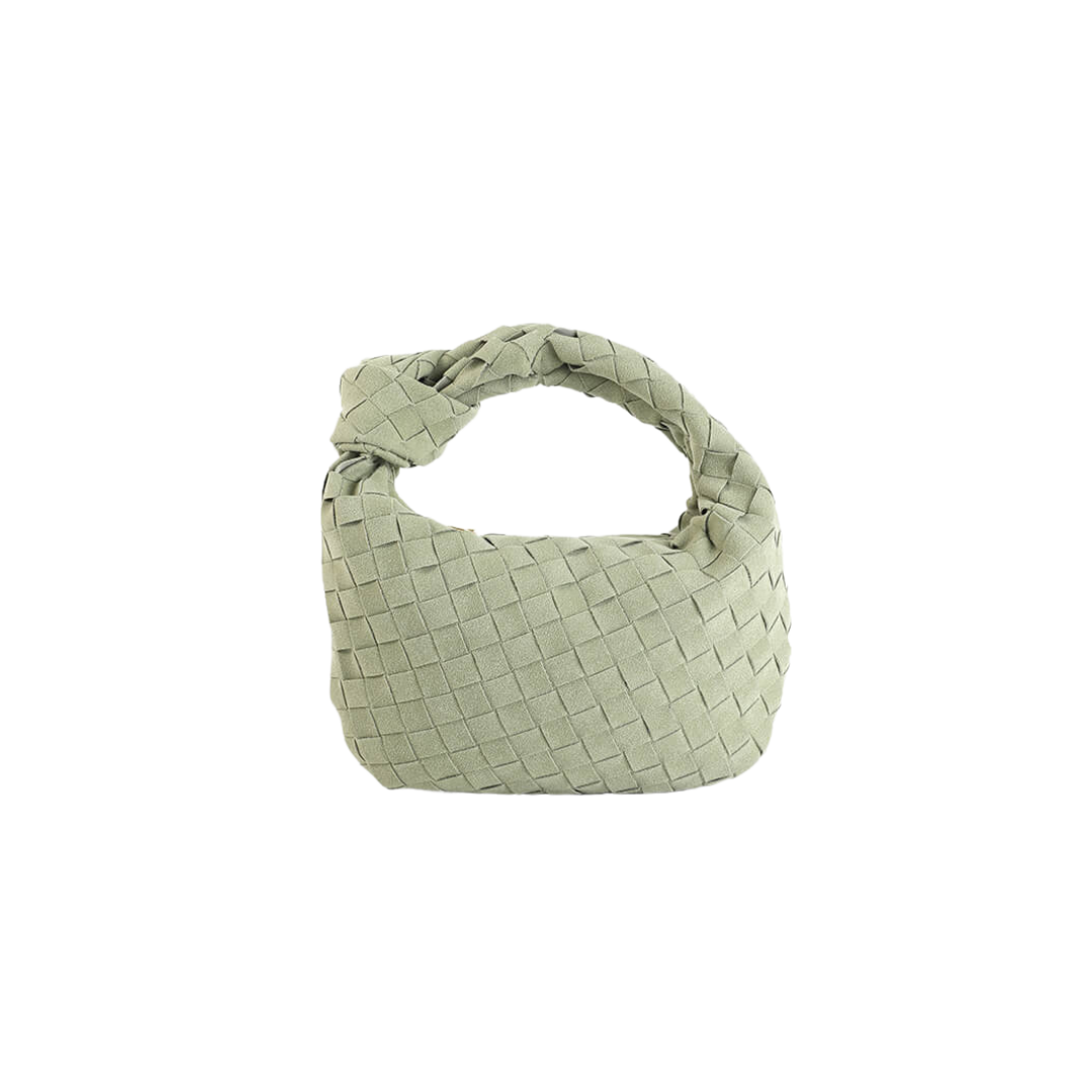 Anemone | Mini Woven Suede Bag