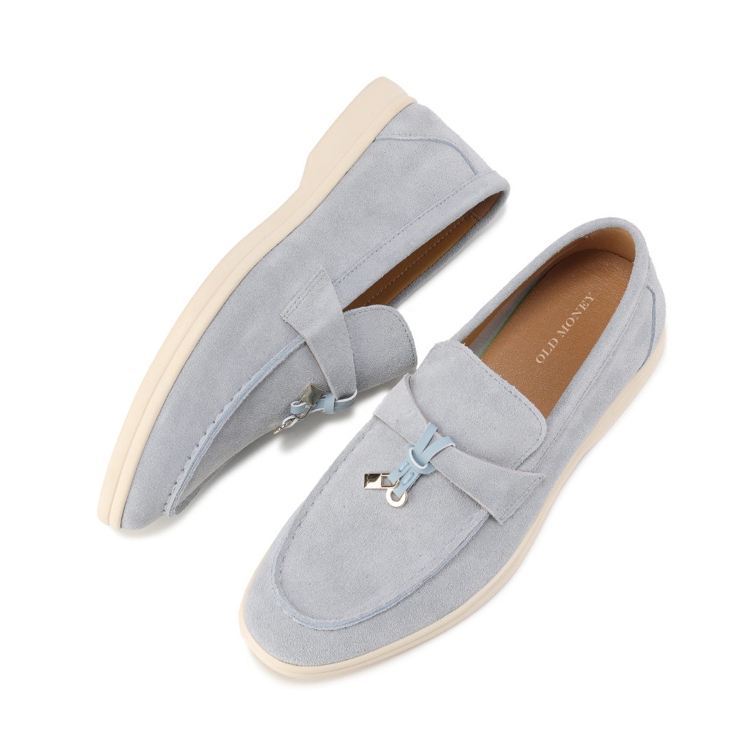 Evelyn | Suede Loafers Old Money