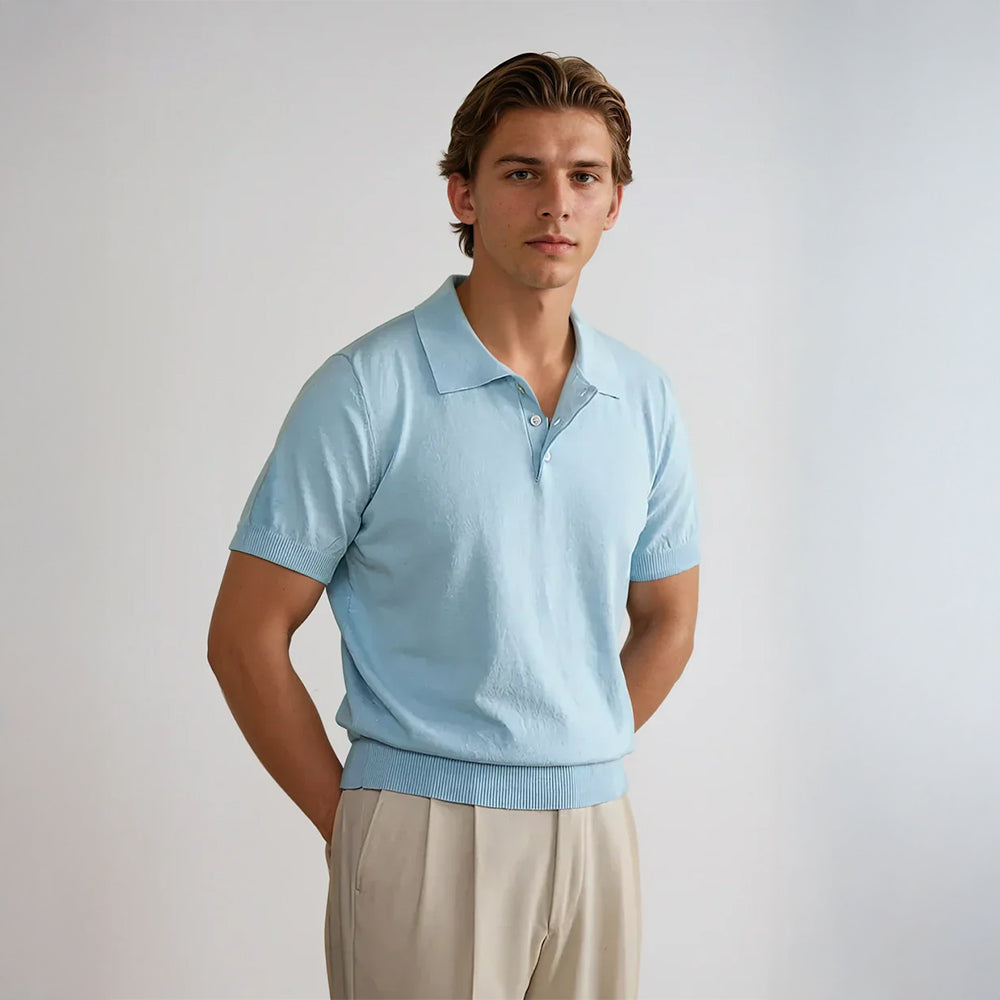 Azure Casual | Natural Summer Elegance