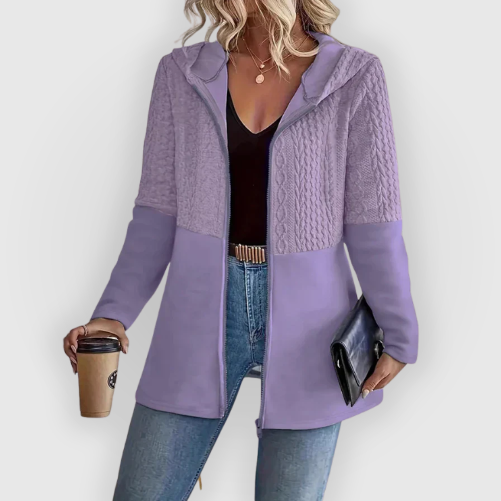 Plume | Hoodie with Zipper