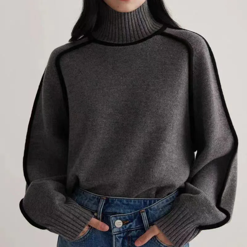 Evelyn | Comfortable Roll Neck Jumper
