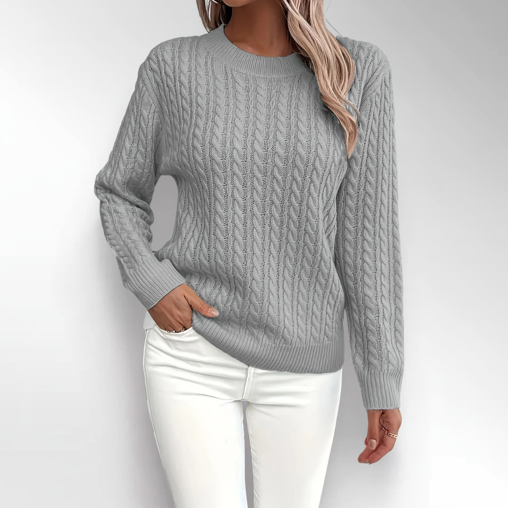 Bernila | Elegant Cable Knit Jumper
