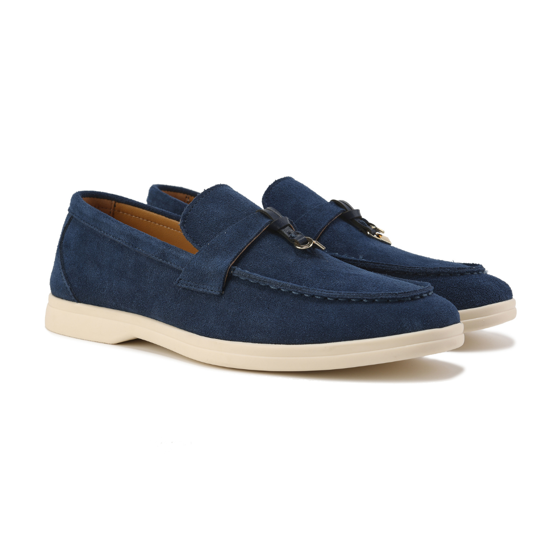 Evelyn | Suede Loafers Old Money