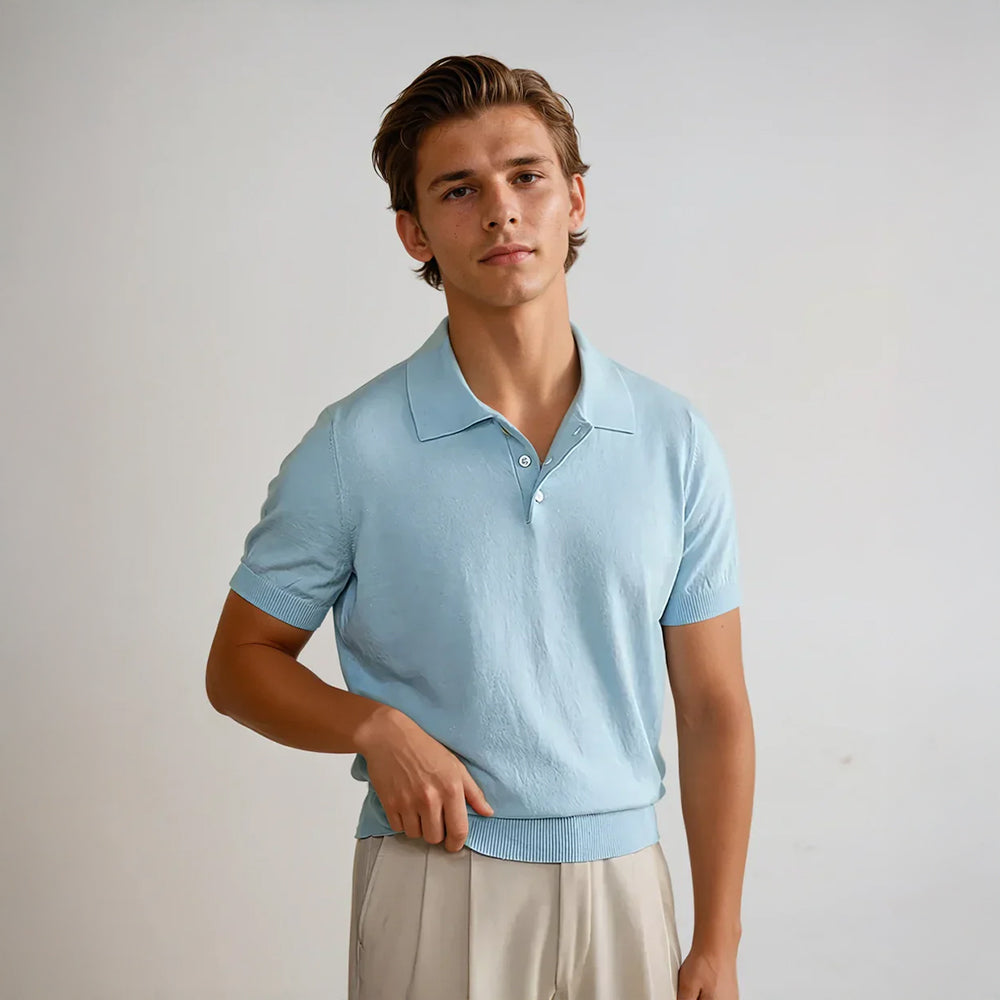 Azure Casual | Natural Summer Elegance