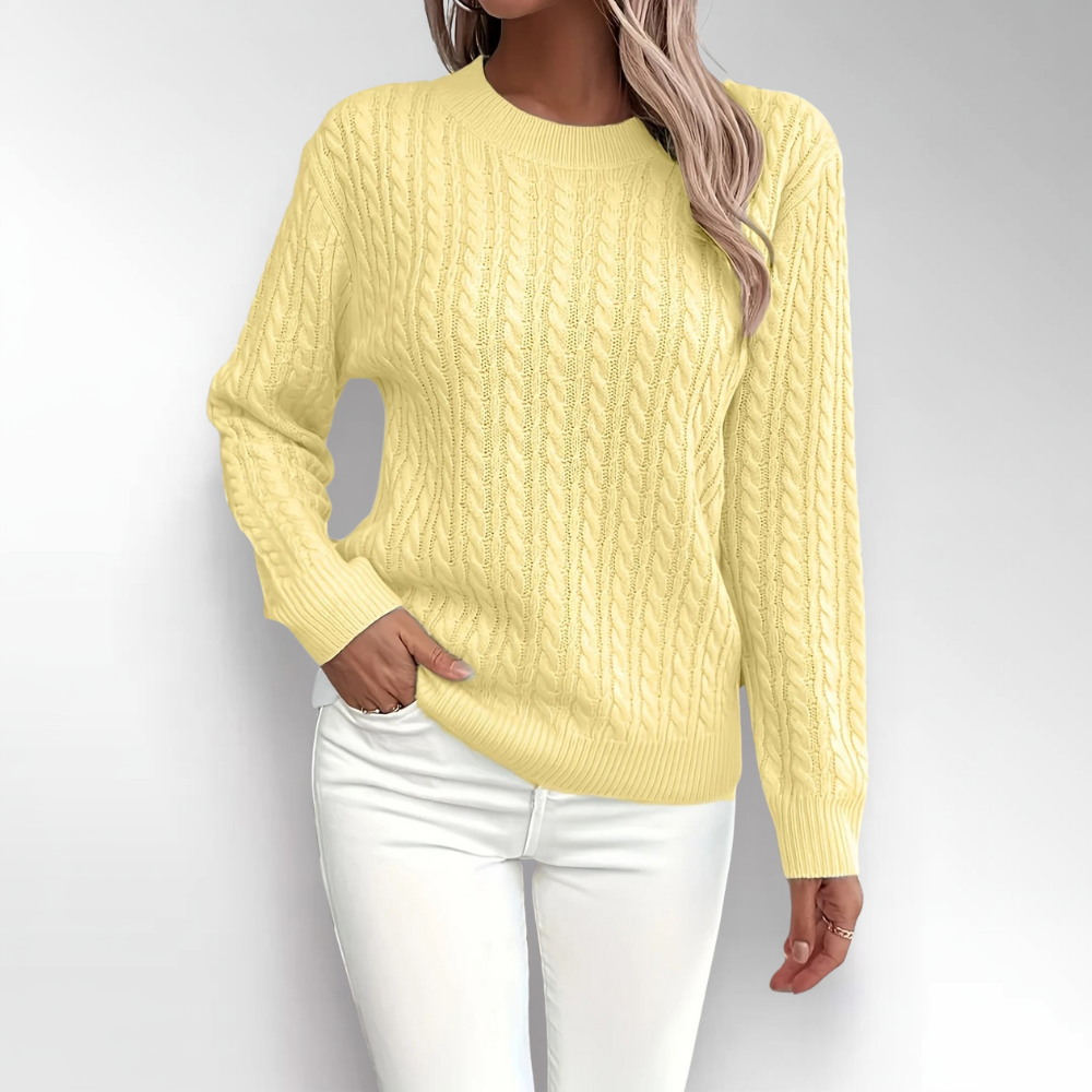 Bernila | Elegant Cable Knit Jumper