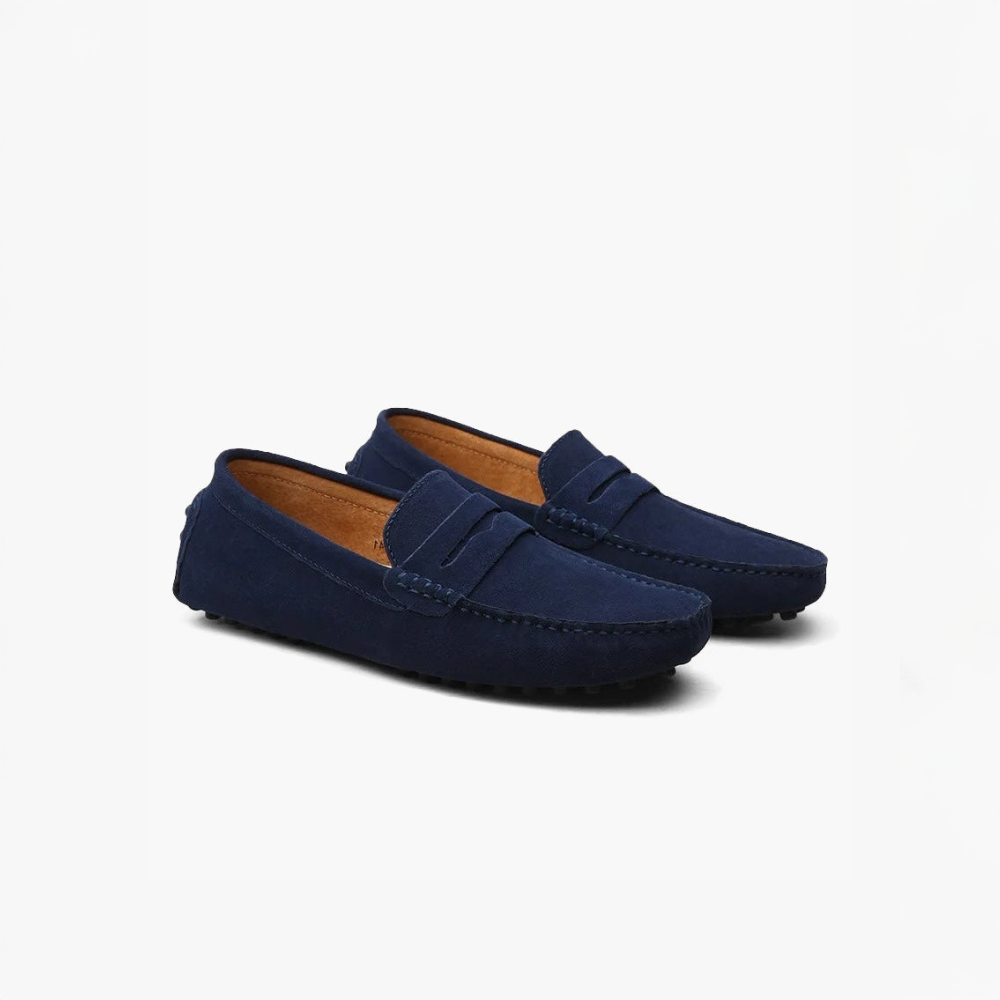 Driver Moccasins Made of Suede