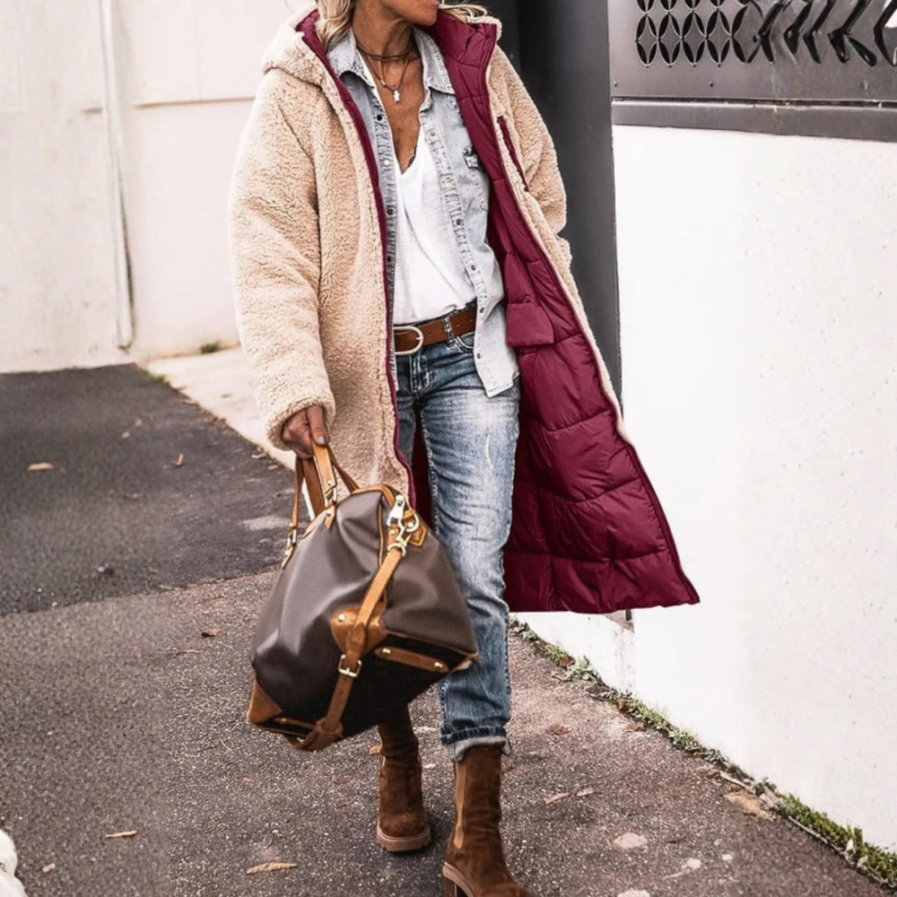 Laluna | Elegant Reversible Coat