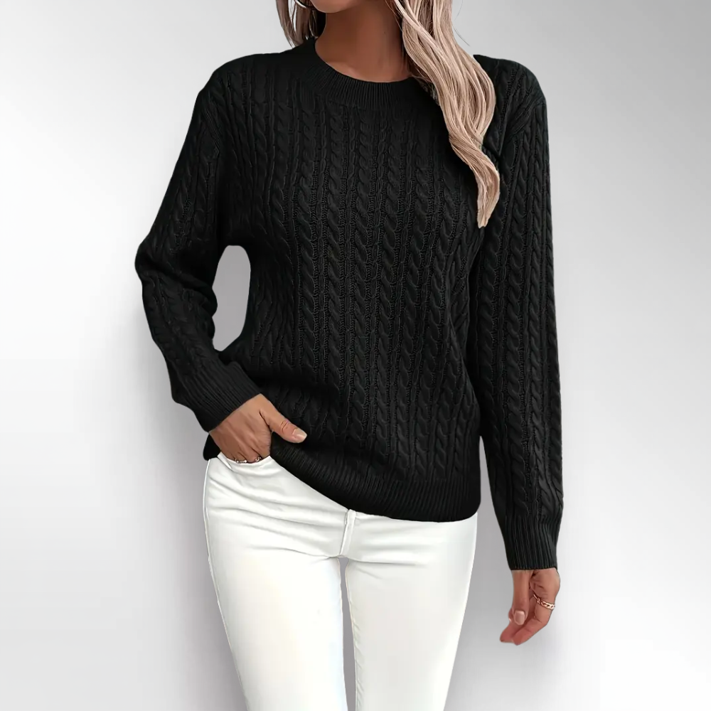 Bernila | Elegant Cable Knit Jumper