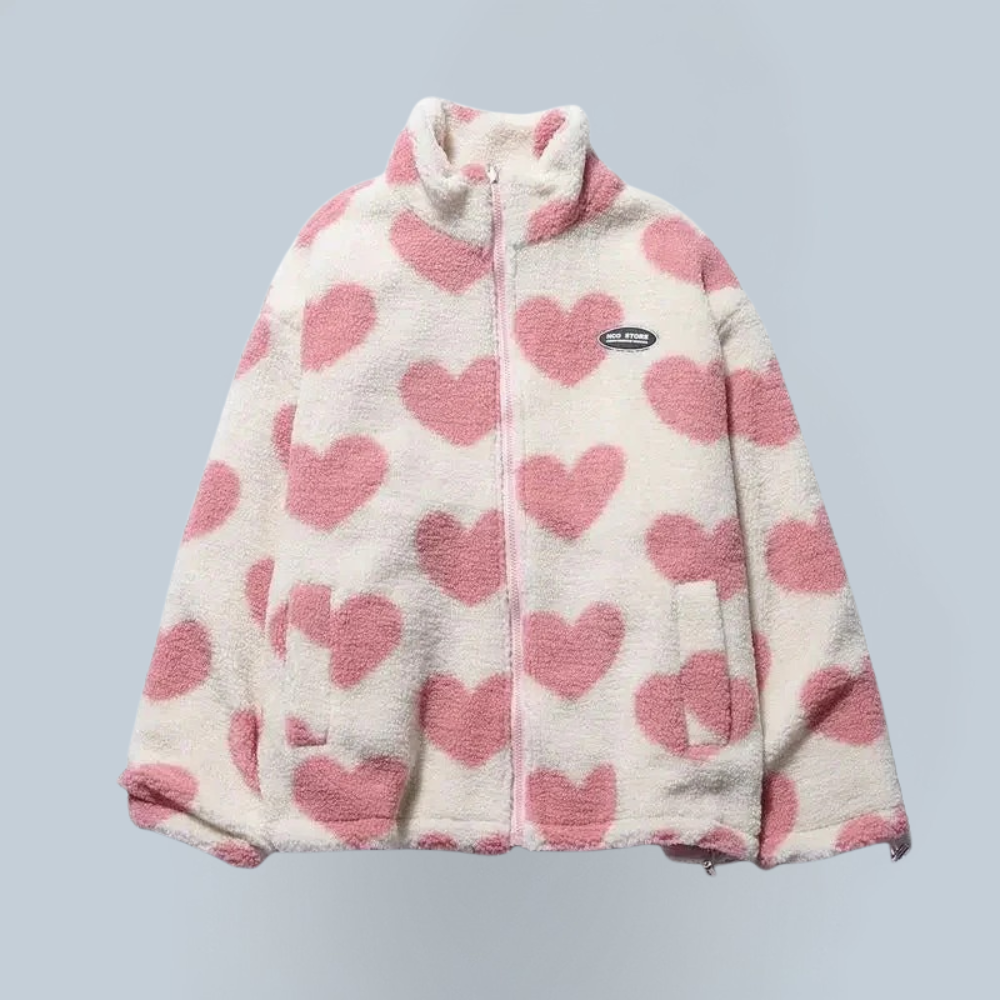 Ava | Reversible Heart Jacket