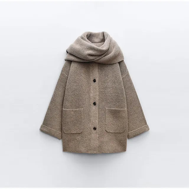 Elisa | Scarf Coat
