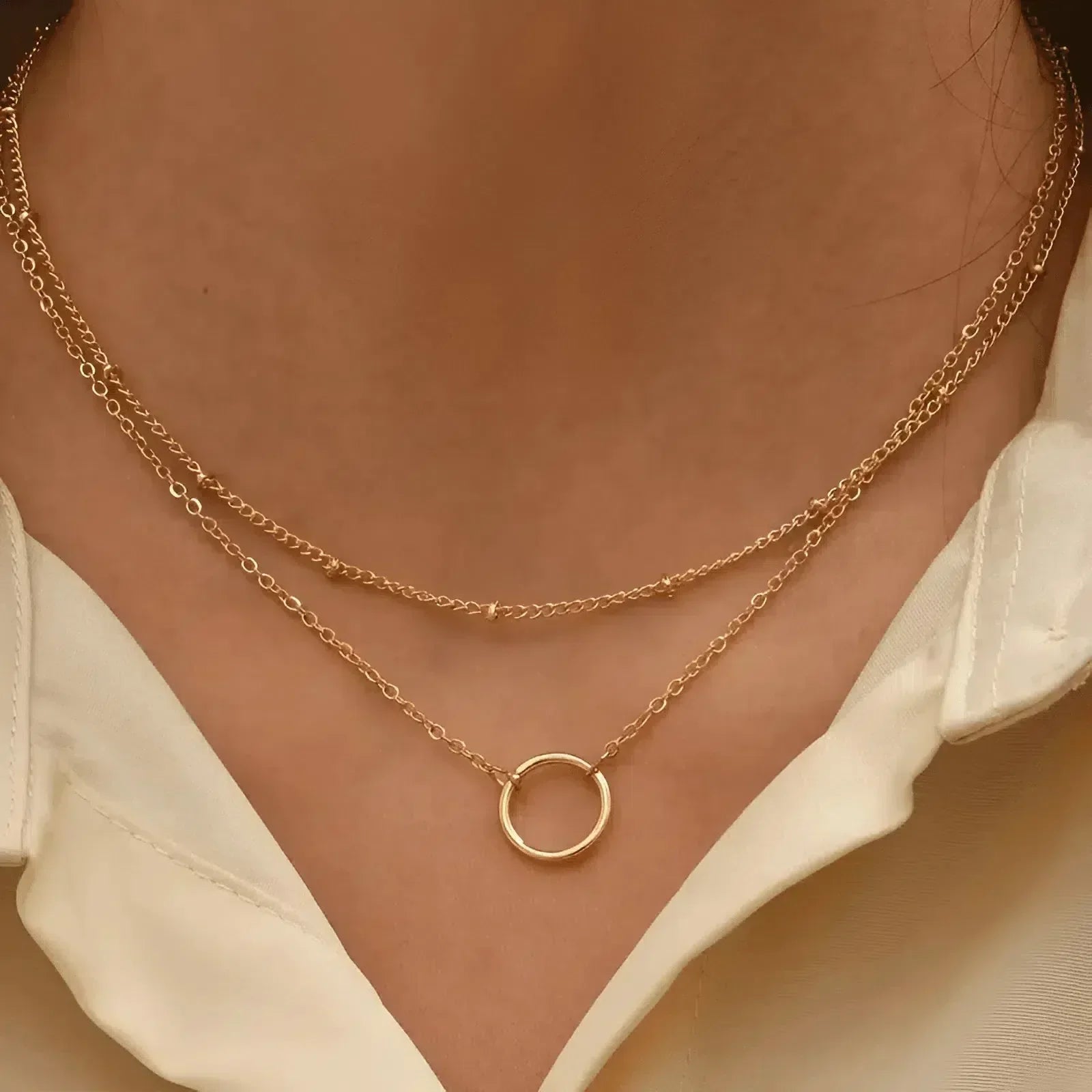 Célindra | Bohemian Necklace in Minimalist Design