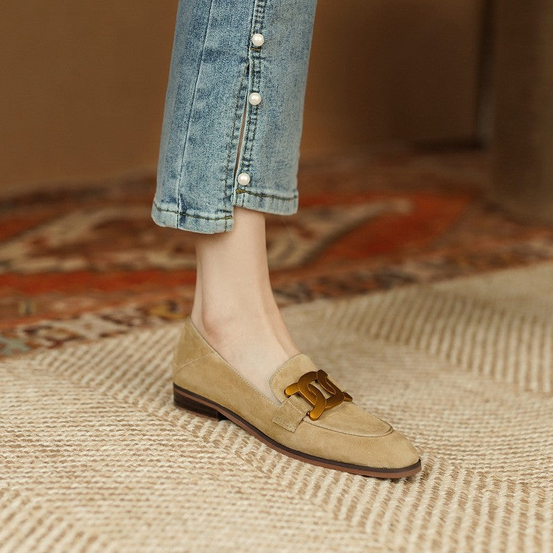 Evelyn | Leather Moccasins for Women