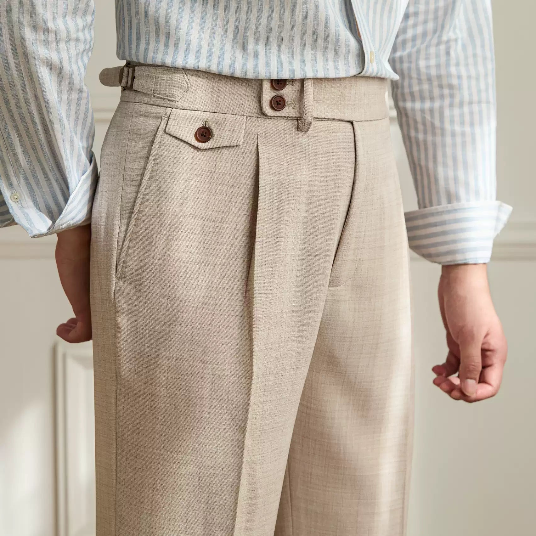 Rivano | Straight-Cut Casual Pants