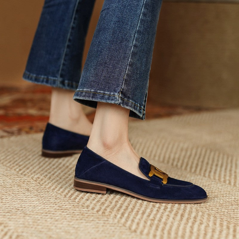Evelyn | Leather Moccasins for Women