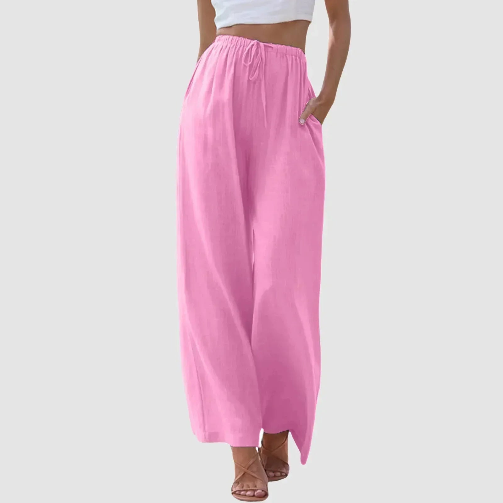 Isla | High-Waisted Wide Leg Pants