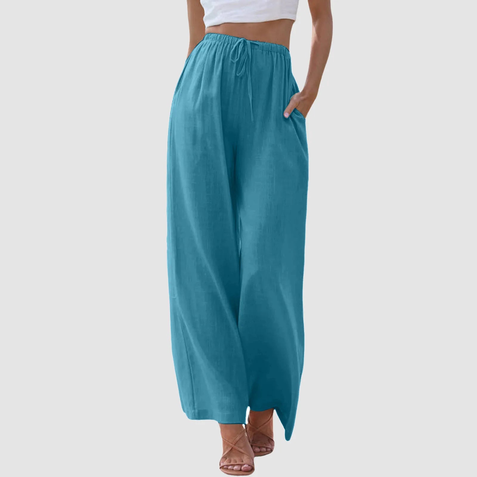 Isla | High-Waisted Wide Leg Pants