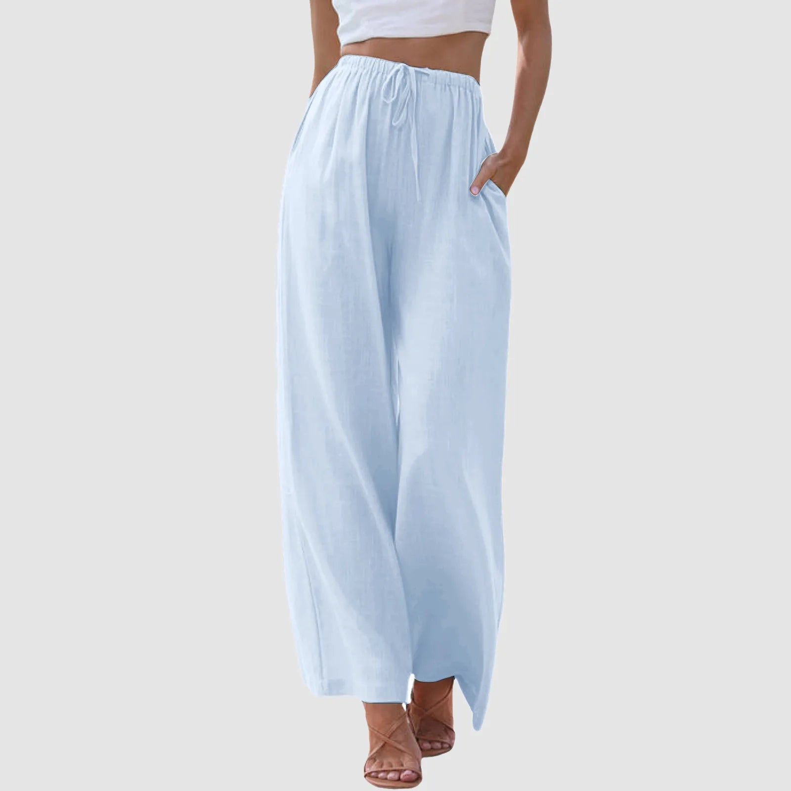 Isla | High-Waisted Wide Leg Pants