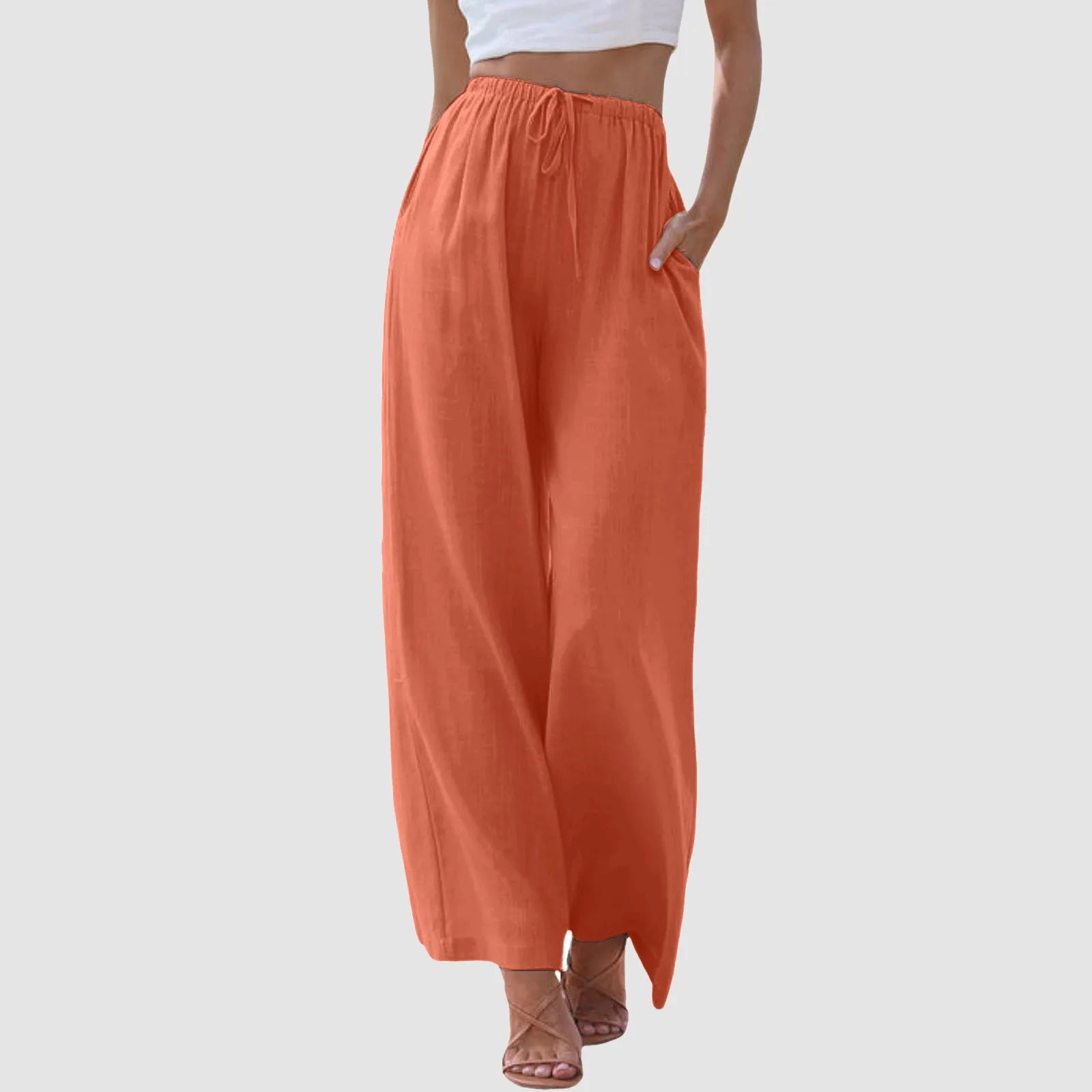 Isla | High-Waisted Wide Leg Pants