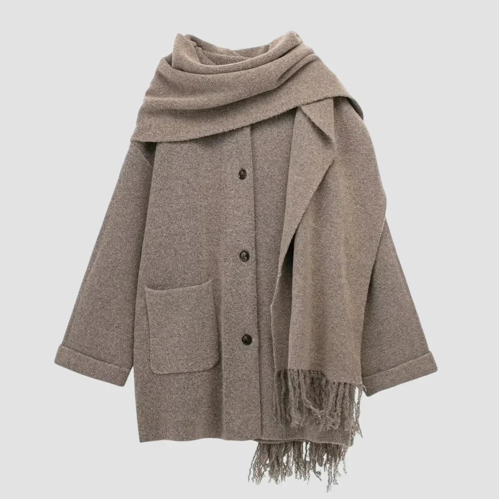 Elisa | Scarf Coat