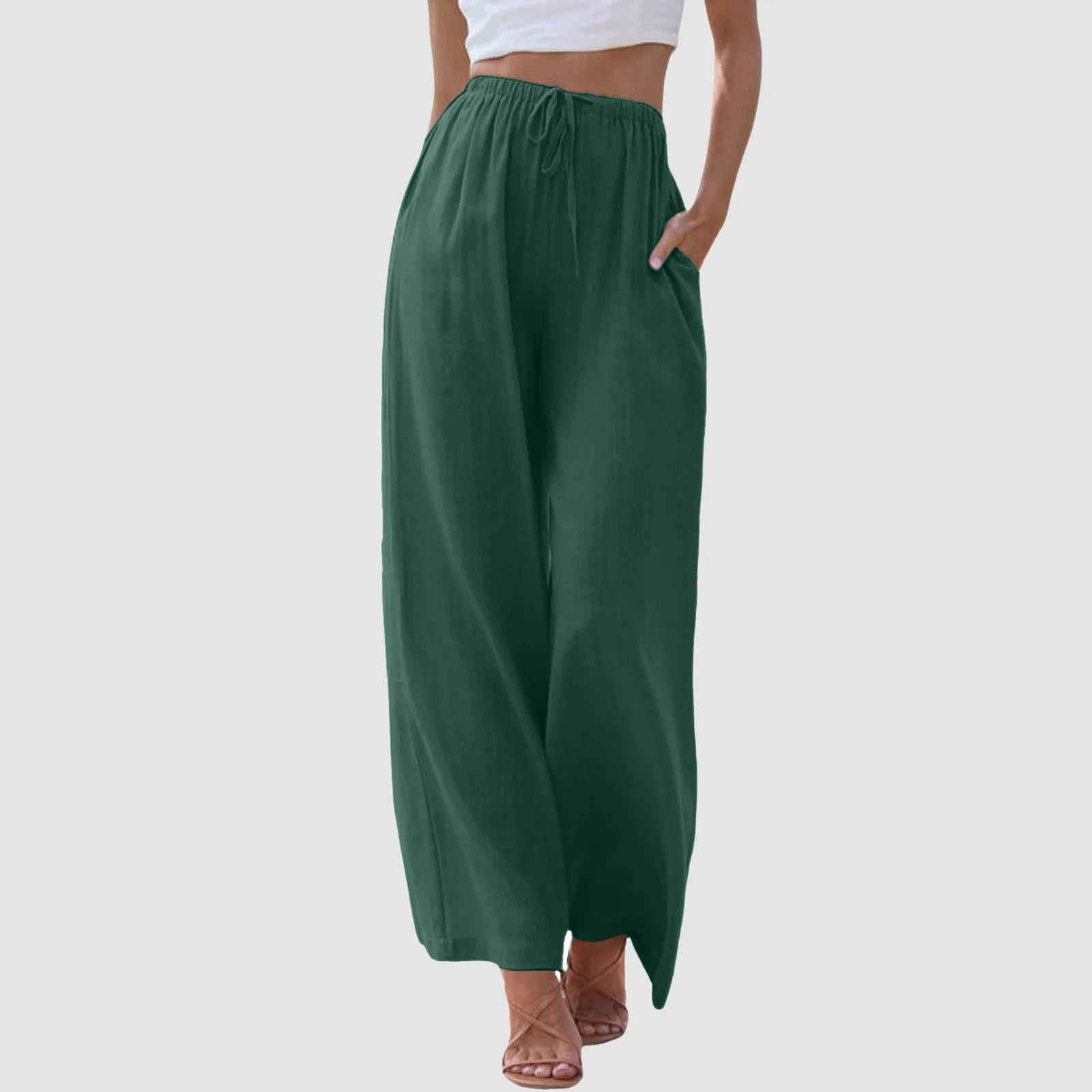Isla | High-Waisted Wide Leg Pants