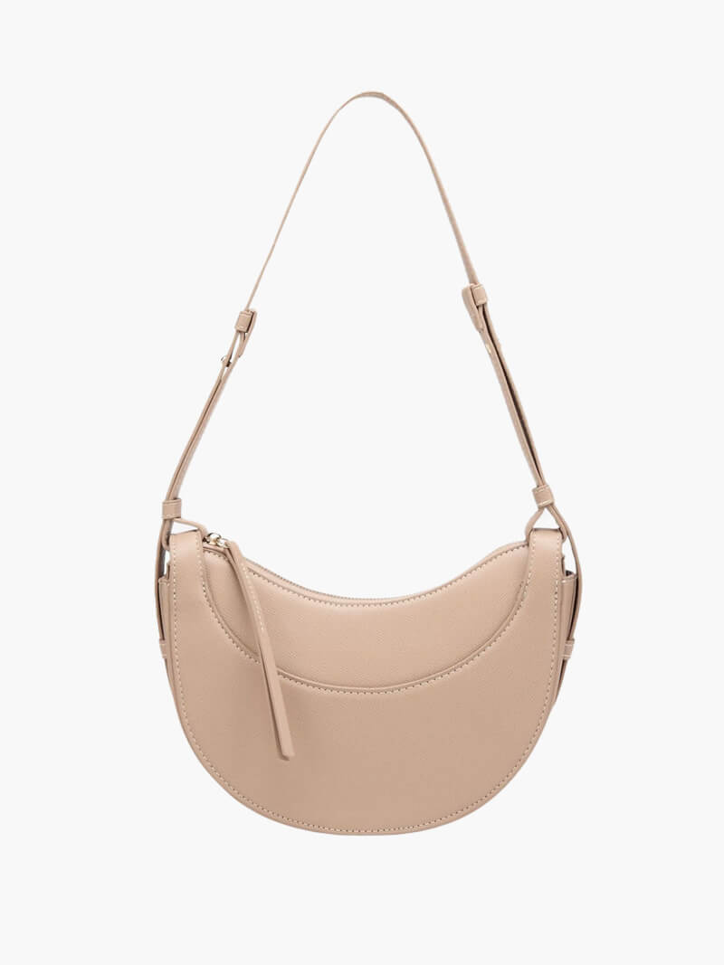 Edmée | Elegant Tan Saddle Bag