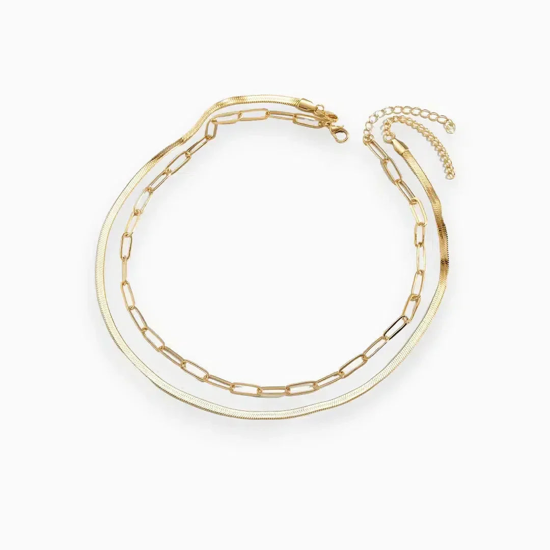 Sérenthia | Vintage-Style Snake Necklace