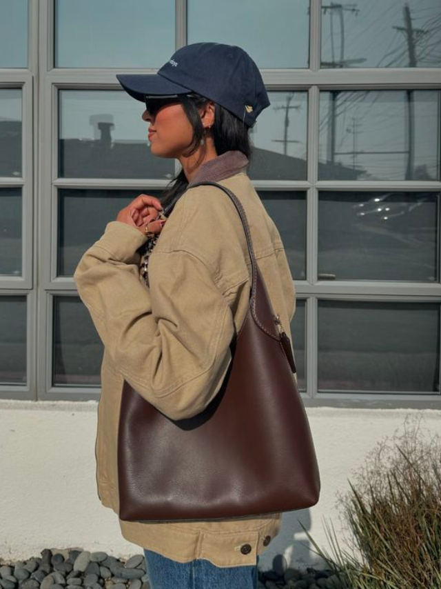 Clotilde | Faux Leather Bag with Cherry Charm