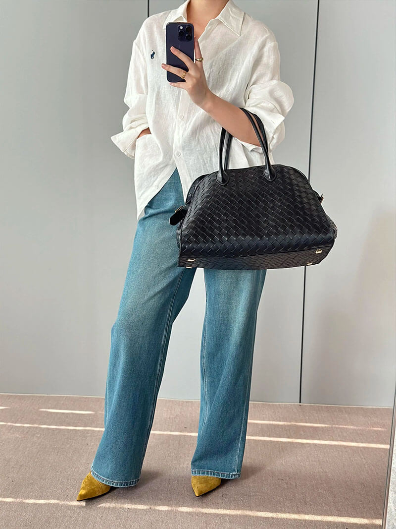 Carmeline | Woven Tote Bag