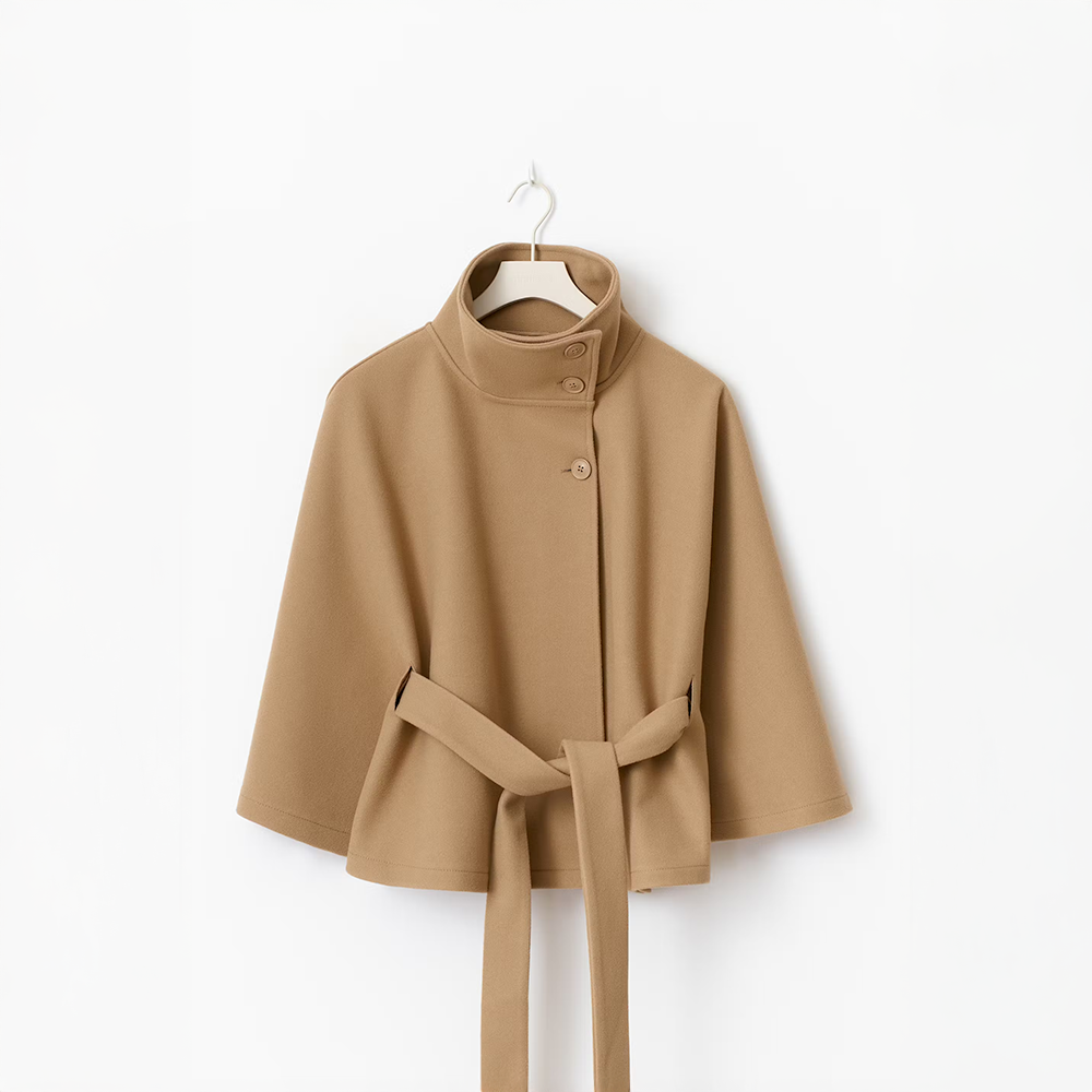 Loreza | Timeless Cape Coat
