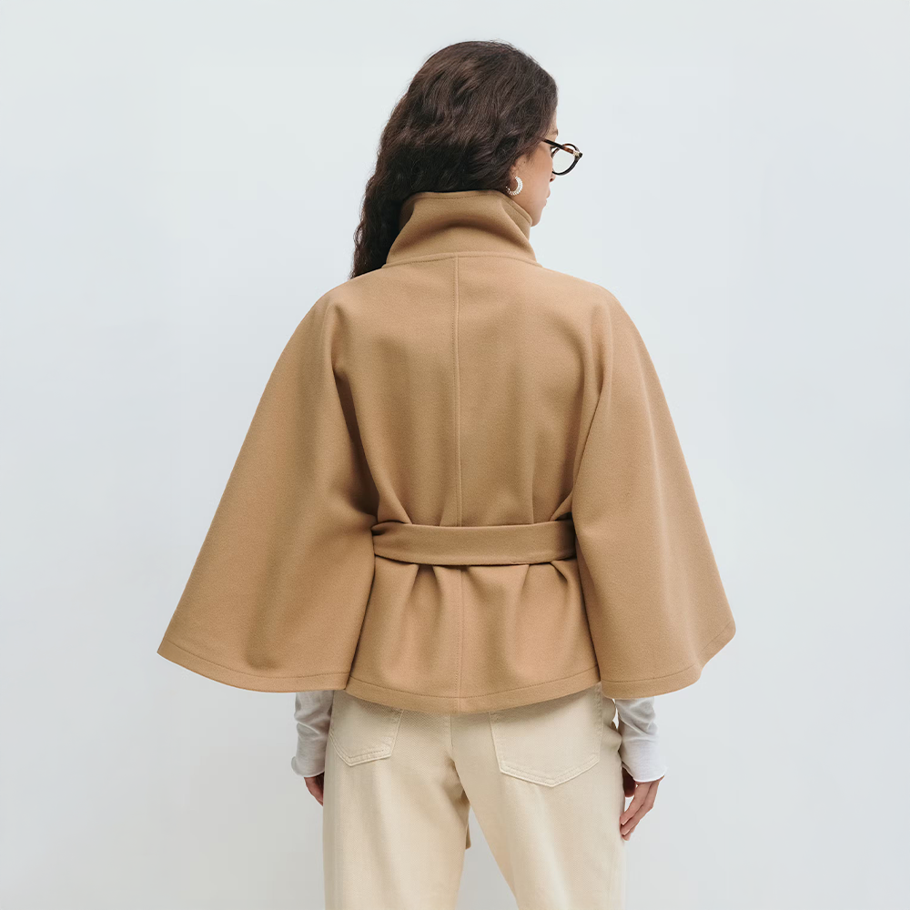 Loreza | Timeless Cape Coat