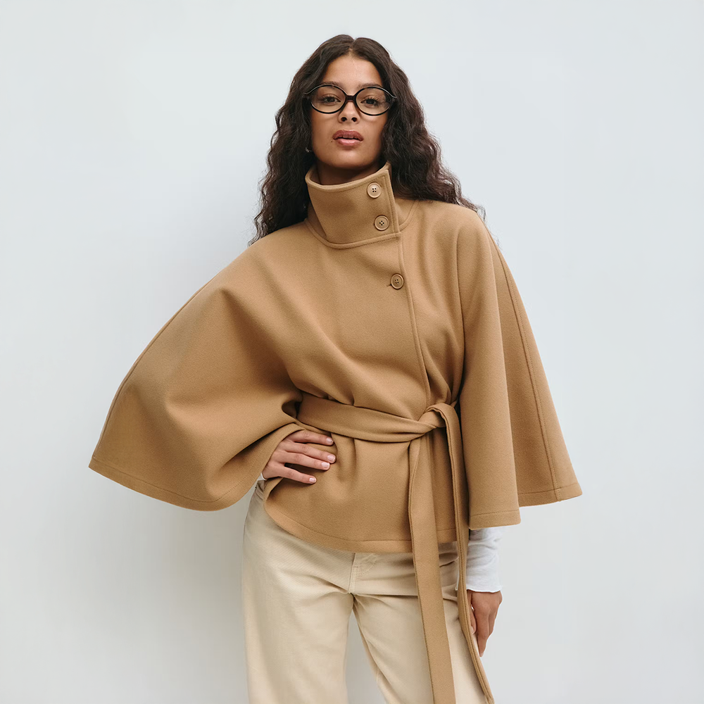 Loreza | Timeless Cape Coat