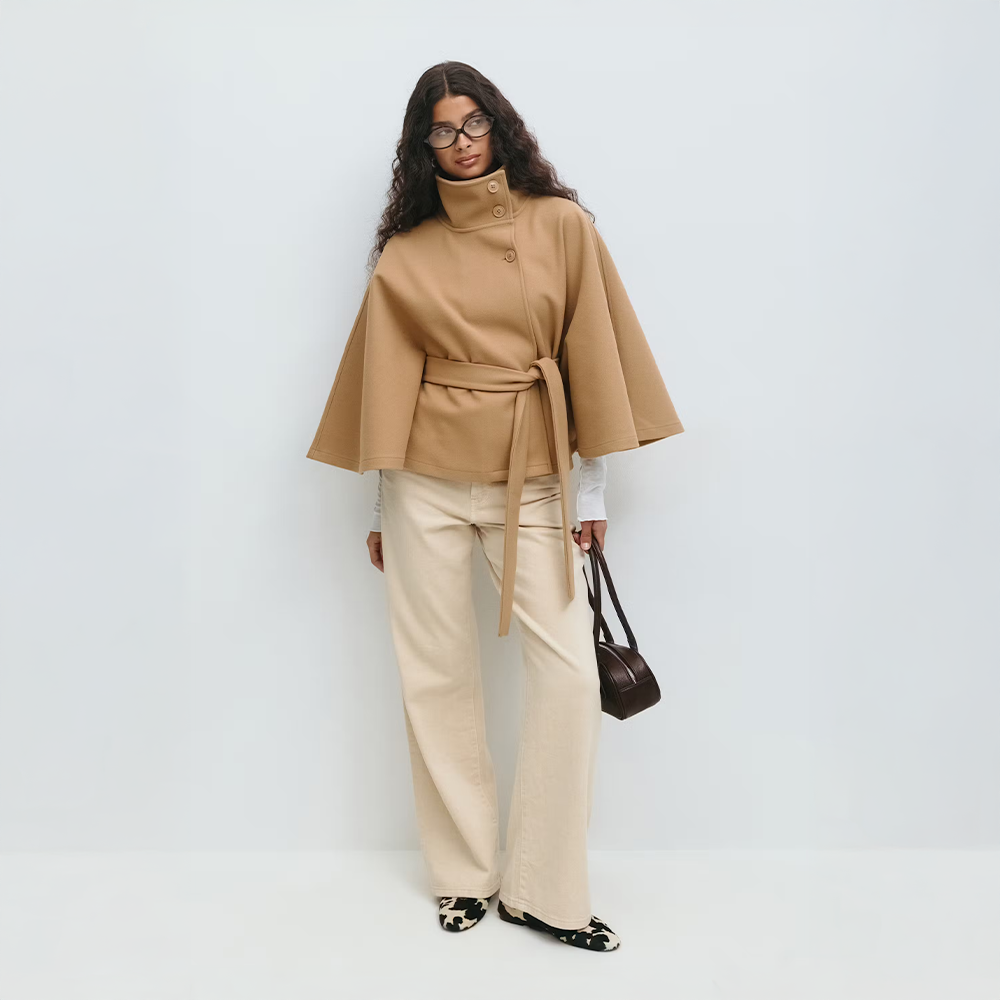 Loreza | Timeless Cape Coat