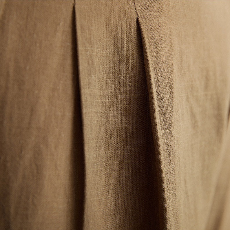 Noé | High-Waisted Linen Pants