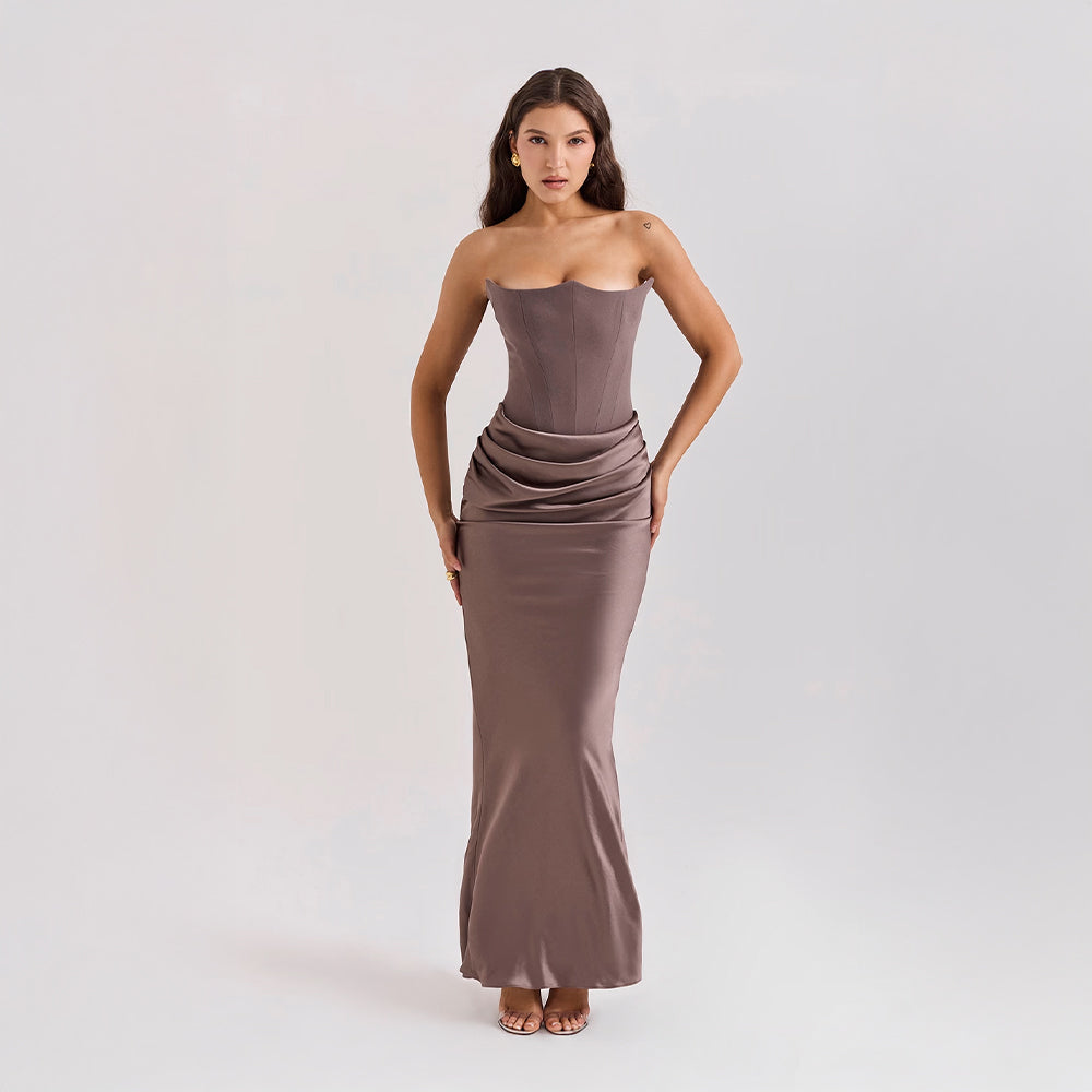 Elena | Strapless Dress